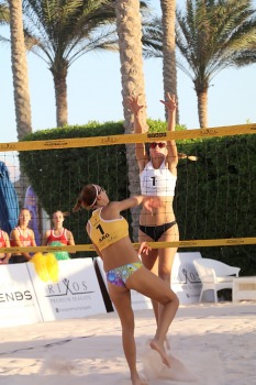 «Rixos Sharm El Sheikh Adult Friendly» teritorijā notiek starptautiskas pludmales volejbola sacīkstes 13