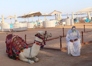 Daži fotomirkļi no Šarm el Šeihas ārpus viesnīcas «Rixos Sharm El Sheikh Adult Friendly» 5