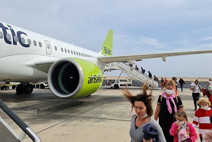 Tūroperatora «Tez Tour Latvija» ceļojums ir noslēdzies un ar  «airBaltic» dodamies uz Rīgu 310646