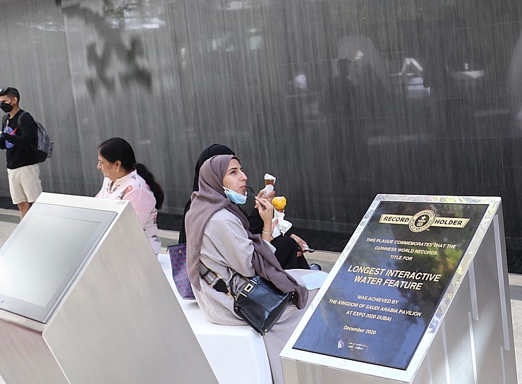 Travelnews.lv izstādē «Expo 2020 Dubai» apmeklē labi apmeklēto Saūda Arābijas paviljonu 311138