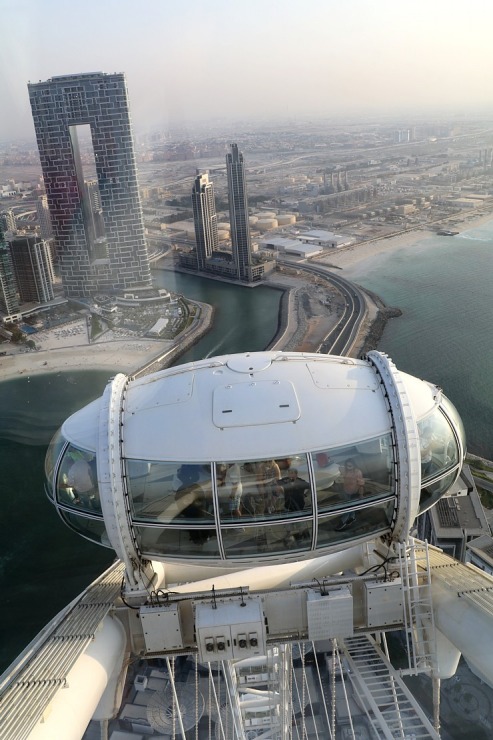 Travelnews.lv 38 minūtes izbauda pasaulē augstākā panorāmas rata «Ain Dubai» braucienu 311492