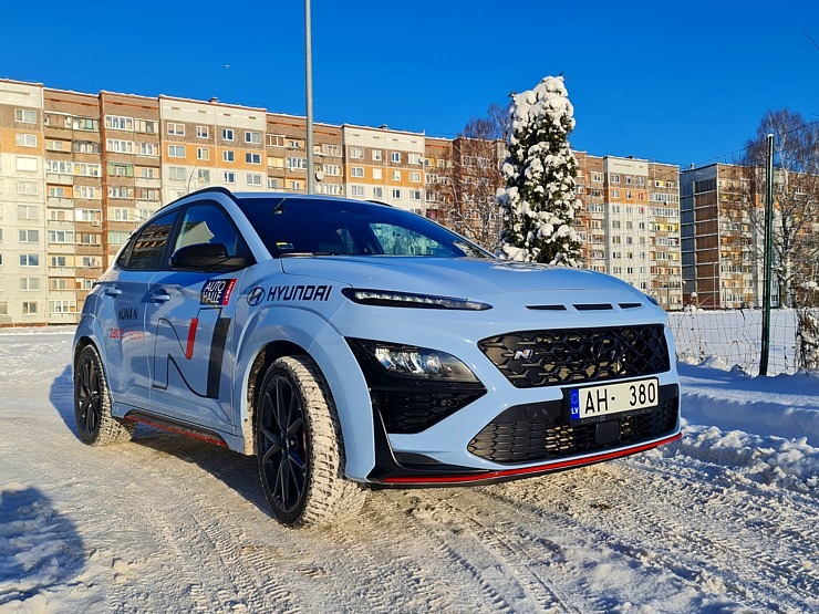 Travelnews.lv sadarbībā ar «Autohalle» ceļo ar 280 zirgspēku jaudīgo «Hyundai Kona N» 311862