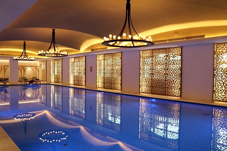 Iepazīstam Dubaijas luksus viesnīcas «Raffles The Palm Dubai» spa kompleksu «Cinq Mondes Spa» 312172