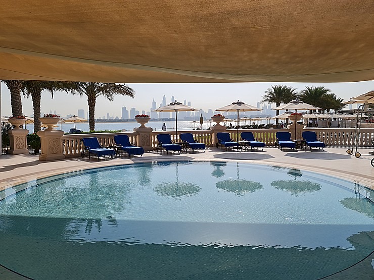 Travelnews.lv izbauda Dubaijas luksus viesnīcas «Raffles The Palm Dubai» infrastruktūru 312476