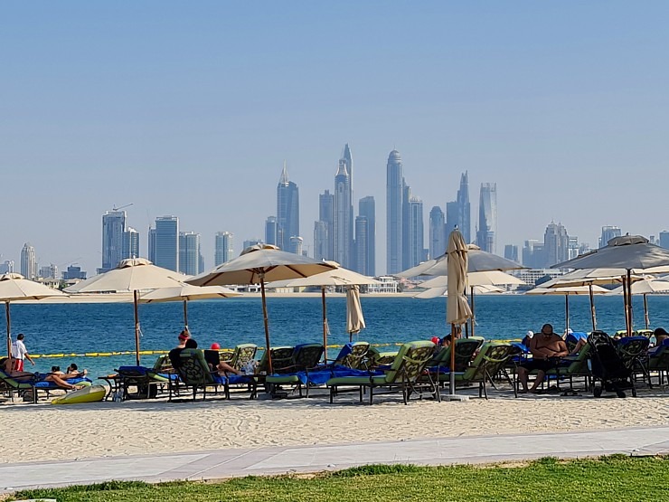 Travelnews.lv izbauda Dubaijas luksus viesnīcas «Raffles The Palm Dubai» infrastruktūru 312478