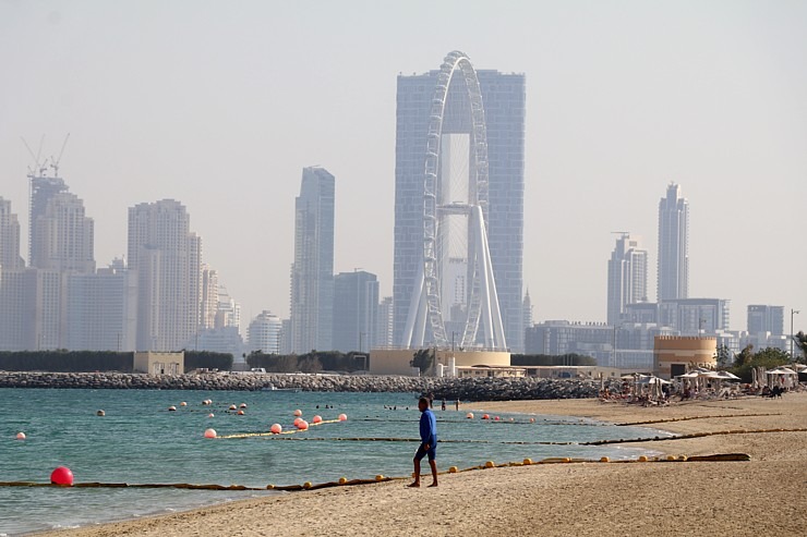 Travelnews.lv izbauda Dubaijas luksus viesnīcas «Raffles The Palm Dubai» infrastruktūru 312488