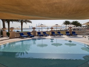 Travelnews.lv izbauda Dubaijas luksus viesnīcas «Raffles The Palm Dubai» infrastruktūru 10