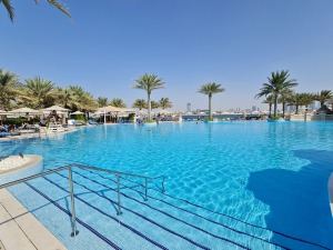 Travelnews.lv izbauda Dubaijas luksus viesnīcas «Raffles The Palm Dubai» infrastruktūru 5