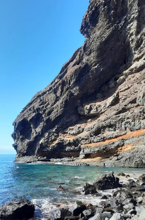 Latviešu ceļotāji dodas dabas pārgājienos Spānijas Tenerifes salā. Foto: Iveta Reiere 313355