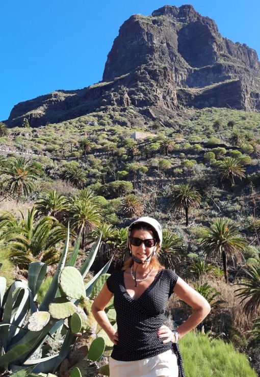 Latviešu ceļotāji dodas dabas pārgājienos Spānijas Tenerifes salā. Foto: Iveta Reiere 313362