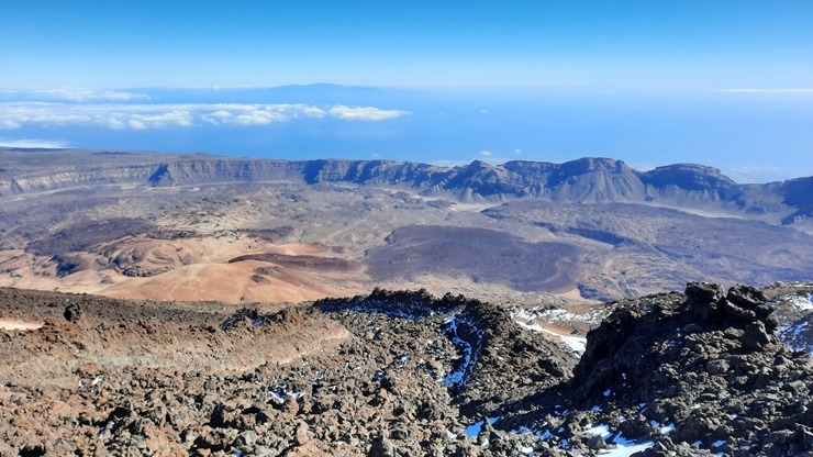 Tenerife sala ir viena no populārākajām pārgājienu vietām Eiropā. Foto: Iveta Reiere 313408