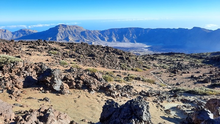 Tenerife sala ir viena no populārākajām pārgājienu vietām Eiropā. Foto: Iveta Reiere 313413