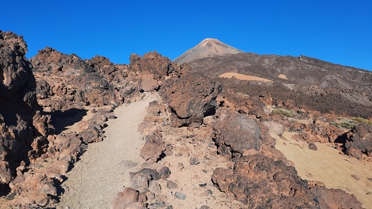 Tenerife sala ir viena no populārākajām pārgājienu vietām Eiropā. Foto: Iveta Reiere 313420