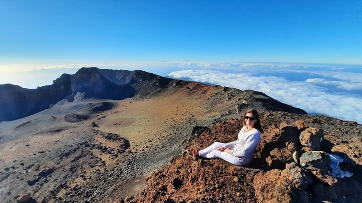 Tenerife sala ir viena no populārākajām pārgājienu vietām Eiropā. Foto: Iveta Reiere 313399