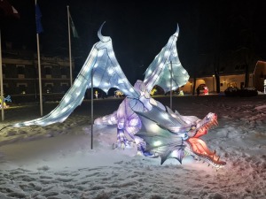 Siguldā kopš 4.02.2022 notiek grandiozs un ģimenisks gaismas festivāls «Brīnumzemē» 49