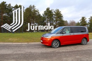 Travelnews.lv ar jauno multifunkcionālo automobili «Volkswagen Multivan» dodas uz Jūrmalu 1