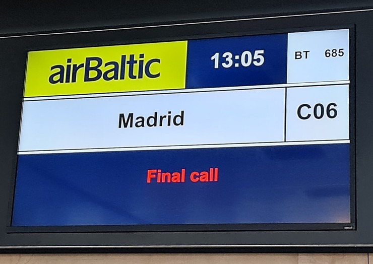 Travelnews.lv veiksmīgi lido ar «airBaltic» uz Madridi, bet spāņu lidsabiedrība «Air Europa» pazaudē bagāžu ceļā no Madrides uz Maļorku 316154