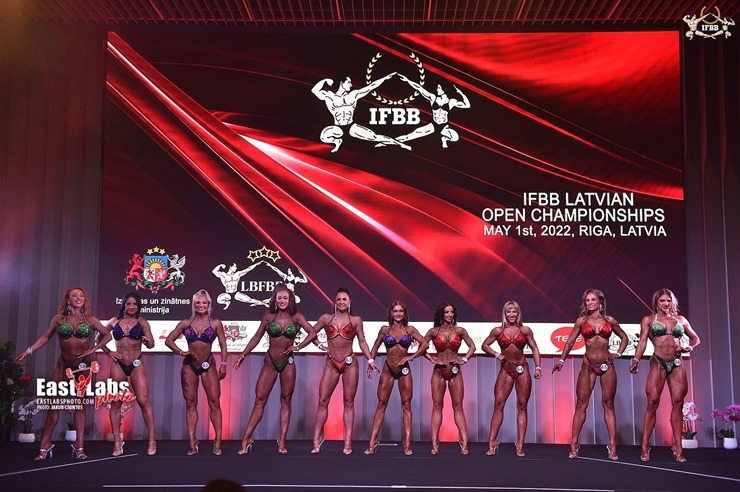 Spēcīgas un skaistas bildes no IFBB Latvijas čempionāta un IFBB Pasaules kausa fit model disciplīnā. Foto: Kristina Vedernikova 316365