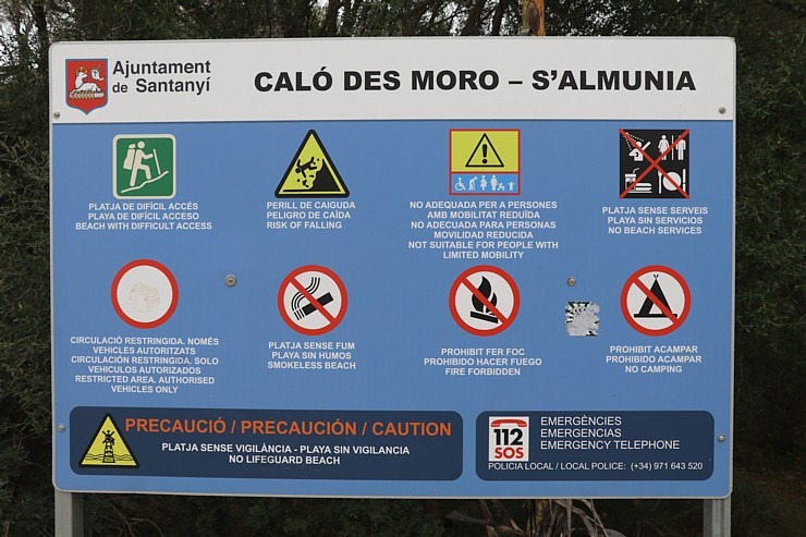 Klinšu ieskautā «Calo des Moro» pludmale salas dienvidos tiek uzskatīta par skaistāko Maļorkā. Sadarbībā ar Latvijas tūrisma firmu Atlantic Travel 317356