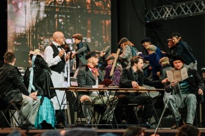 Opermūzikas svētki: Dž. Pučīni operas «Bohēma» oriģināliestudējums Siguldas pilsdrupu estrādē. Foto: : Ginta Zīverte 14