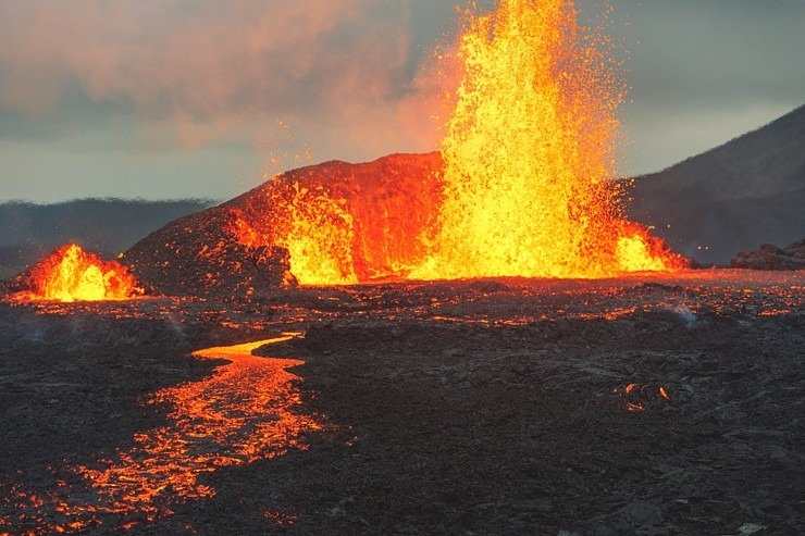 Eksluzīva fotogalerija: Islandes Fagradalsfjadla vulkāna izvirdums tuvplānā. Foto: Priekapuisis 322229