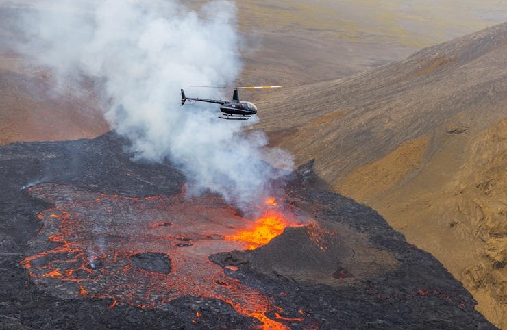 Eksluzīva fotogalerija: Islandes Fagradalsfjadla vulkāna izvirdums tuvplānā. Foto: Priekapuisis 322230