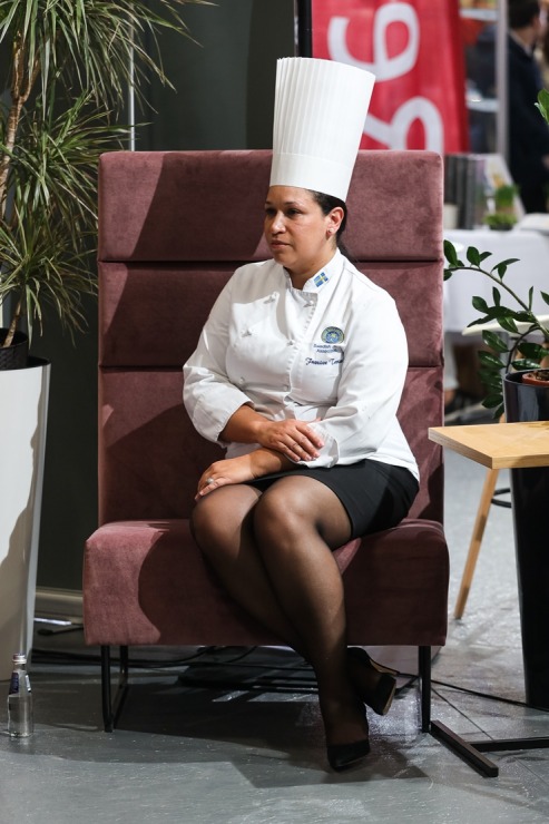 «Pavāru klubs» pārtikas izstādē «Riga Food» iepazīstina apmeklētājus ar jaunām garšām un to meistariem. Foto: Chef.lv 323609
