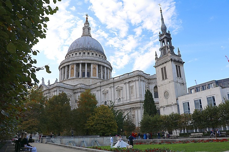 Travelnews.lv apmeklē Svētā Pāvila katedrāli Londonā un tās apkārtnes ielas 325738