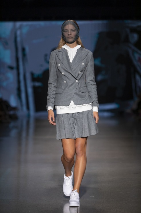 Rīgas modes nedēļā «Riga Fashion Week 2022» prezentējas «Natalija Jansone» no Latvijas. Foto: Mark Litvyakov Rīgas modes nedēļā «Riga Fashion Week 2022» prezentējas «Natalija Jansone» no Latvijas. Foto: Mark Litvyakov 326348