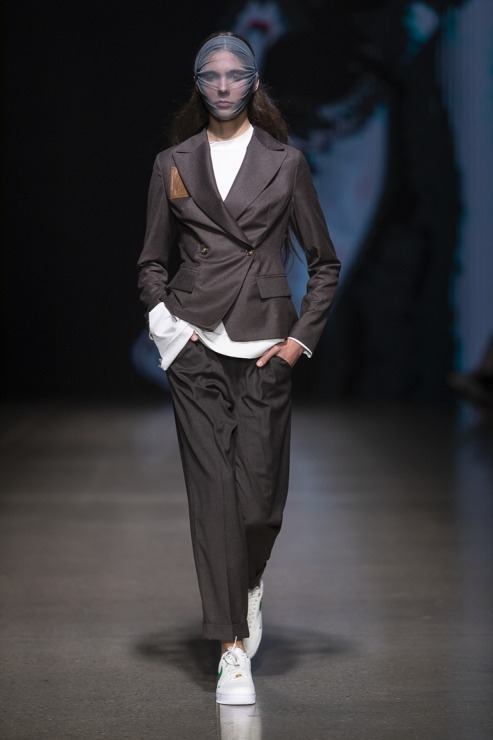 Rīgas modes nedēļā «Riga Fashion Week 2022» prezentējas «Natalija Jansone» no Latvijas. Foto: Mark Litvyakov Rīgas modes nedēļā «Riga Fashion Week 2022» prezentējas «Natalija Jansone» no Latvijas. Foto: Mark Litvyakov 326356