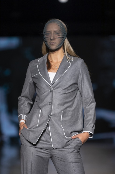 Rīgas modes nedēļā «Riga Fashion Week 2022» prezentējas «Natalija Jansone» no Latvijas. Foto: Mark Litvyakov Rīgas modes nedēļā «Riga Fashion Week 2022» prezentējas «Natalija Jansone» no Latvijas. Foto: Mark Litvyakov 326359
