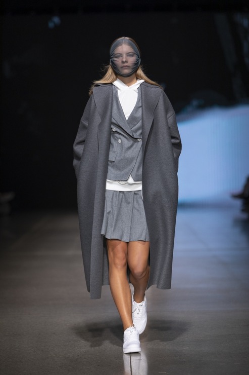 Rīgas modes nedēļā «Riga Fashion Week 2022» prezentējas «Natalija Jansone» no Latvijas. Foto: Mark Litvyakov Rīgas modes nedēļā «Riga Fashion Week 2022» prezentējas «Natalija Jansone» no Latvijas. Foto: Mark Litvyakov 326331