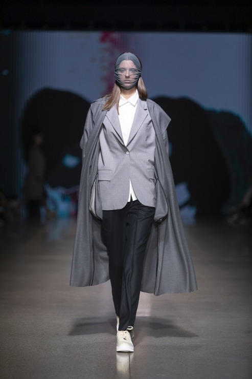 Rīgas modes nedēļā «Riga Fashion Week 2022» prezentējas «Natalija Jansone» no Latvijas. Foto: Mark Litvyakov Rīgas modes nedēļā «Riga Fashion Week 2022» prezentējas «Natalija Jansone» no Latvijas. Foto: Mark Litvyakov 326378
