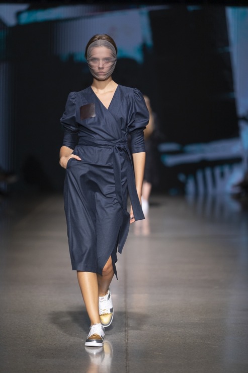 Rīgas modes nedēļā «Riga Fashion Week 2022» prezentējas «Natalija Jansone» no Latvijas. Foto: Mark Litvyakov Rīgas modes nedēļā «Riga Fashion Week 2022» prezentējas «Natalija Jansone» no Latvijas. Foto: Mark Litvyakov 326383