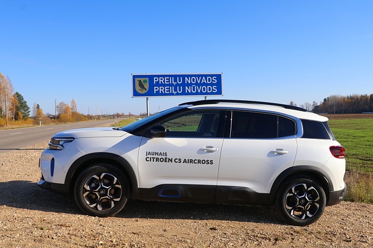Travelnews.lv sadarbībā ar «Autohalle.com» apceļo Latgali ar jauno «Citroën C5 Aircross» 326622