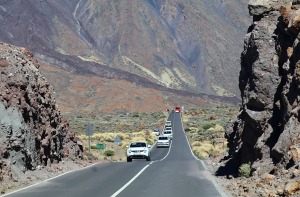 Travelnews.lv ar auto šķērso Teides nacionālo parku Tenerifes salā. Sadarbībā ar Tez Tour un airBaltic 14