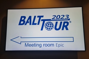 Tūrisma izstādes «Balttour 2023» organizatori rīko preses konferenci Rīgas viesnīcā «Grand Poet Hotel» 1