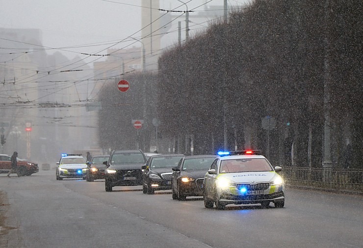 Rīgā notiek atbalsta akcija bijušajam Gruzijas prezidentam Mihaelam Saakašvili 333145