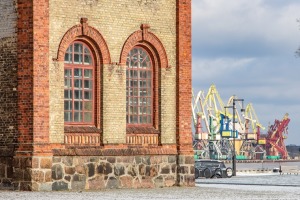 Skati uz Ventspils ostu un promenādi no vecajām Jūras darbnīcām. Foto: Oskars Jūra 9