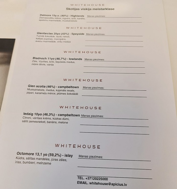 Travelnews.lv ņem dalību Rīgas restorāna «Whitehouse» viskija meistarklasē kopā ar viskijzini Oskaru Vārenbergu Travelnews.lv ņem dalību Rīgas restorāna «Whitehouse» viskija meistarklasē kopā ar viskijzini Oskaru Vārenbergu 334954