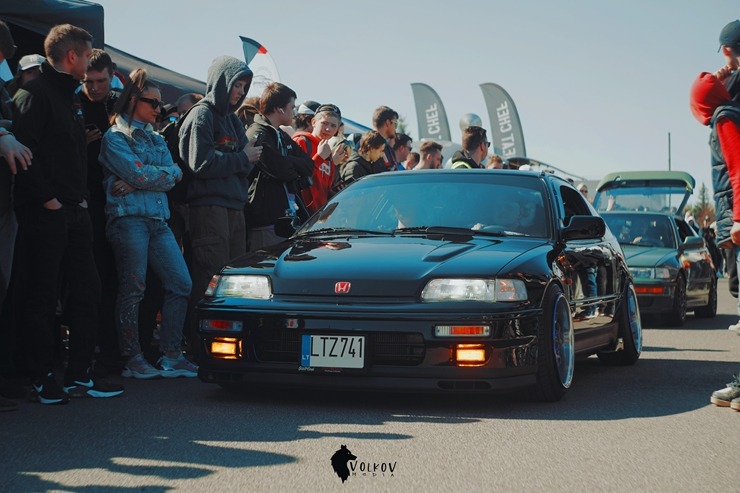 Japāņu automašīnu saietā «Japfest Riga» pulcējas 250 spēkratu īpašnieki no Baltijas. Foto: Sergejs Volkovs 335500