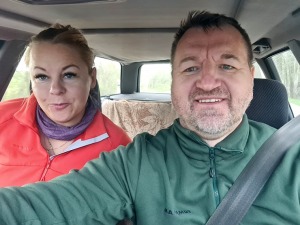 Ludzas novadā Travelnews.lv kopā ar krančiem pievar 33 km pārgājienu Vecslabadā 40