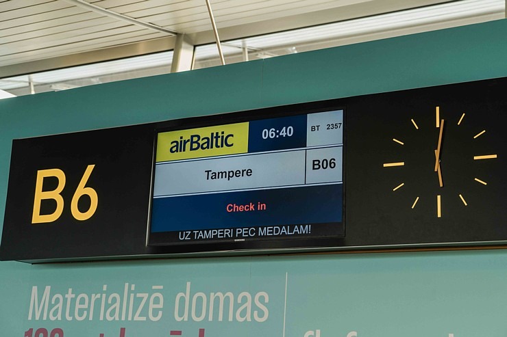 «airBaltic» sadarbībā ar Latvijas Hokeja federāciju organizē fanu lidojumus uz Tamperi 336871