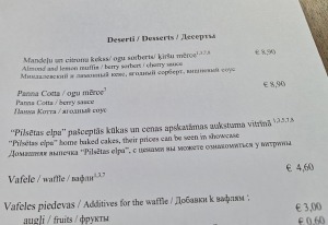 Travelnews.lv izbauda Jelgavas restorāna «Pilsētas Elpa» ēdienkarti un viesmīlību 8