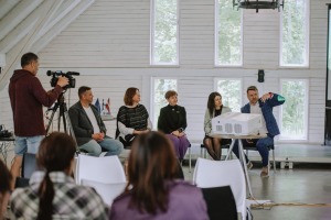 Lūznavas muižā pulcējas Latgales tūrisma profesionāļi uz semināru «Esi i dori». Foto: Dagnija Bernāne 31
