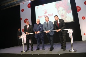 Ķīpsalā ir atklāta Baltijā lielākā pārtikas izstāde «Riga Food 2023» ar dažādiem konkursiem 1