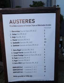 Rīgas restorāns «Buržujs» jau 12. reizi rīko grandiozu «Austeru festivāls», kur viesi apēd 12 000 austeres 5