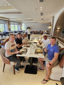 Travelnews.lv sadarbībā ar «ANEX Tour» izbauda jaunās Šarm eš Šeihas viesnīcas «Rixos Radamis» brokastis 80