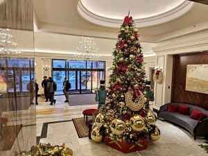 Izbaudām Vecrīgas 5 zvaigžņu viesnīcas «Grand Hotel Kempinski Riga» brokastis Ziemassvētku noskaņās 39