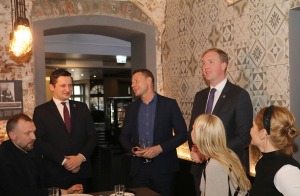 Latvijas Restorānu biedrība tiekas seminārā un Rīgas viesnīcas «Pullman Riga Old Town» pusdienās ar Ekonomikas ministru Viktoru Valaini 31